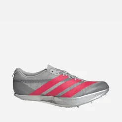 adidas Adizero Prime SP4 Sprinting Bahnschuhe Grey Two/Lucid Red/Silver Metallic