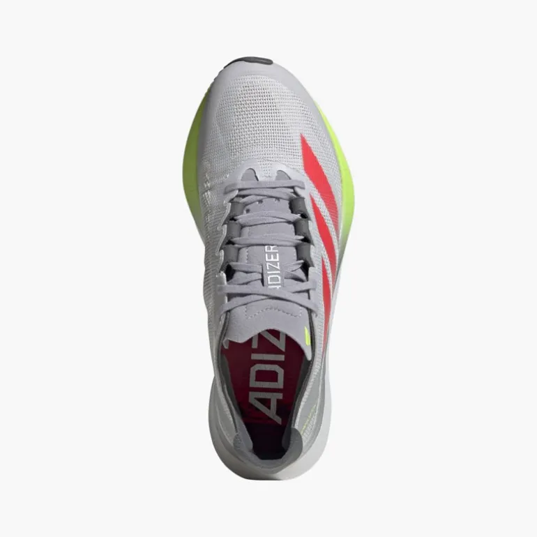 adidas Damen Adizero Boston 12 Lightstrike Pro Neutrale Laufschuhe Dash Grey/Lucid Red/Lucid Lemon