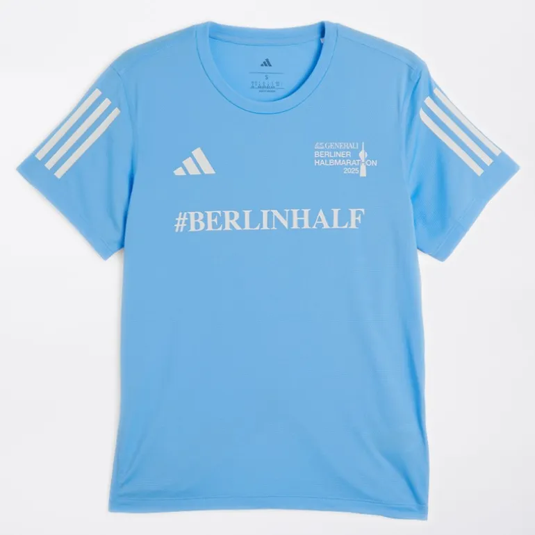adidas Damen Berlin Halb Lauf Oberteil Blue Burst