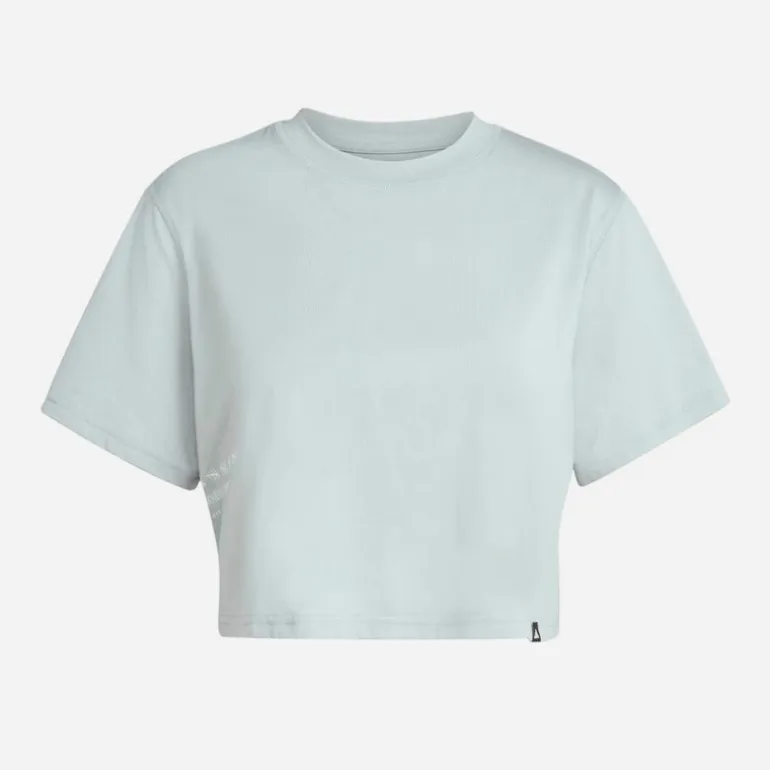 adidas Damen Climacool Power Training Grafik T Shirt Wonder Sage