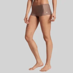 adidas Damen Essentials Badehose Hot Pants Trace Brown