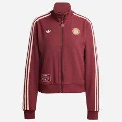 adidas Damen FCB FC Bayern Muenchen Icon Trainingsjacke Shadow Red