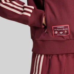 adidas Damen FCB FC Bayern Muenchen Icon Trainingsjacke Shadow Red