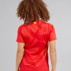 adidas Damen FEF Spanien Damen 24/25 Authentisches Heimtrikot Better Scarlet