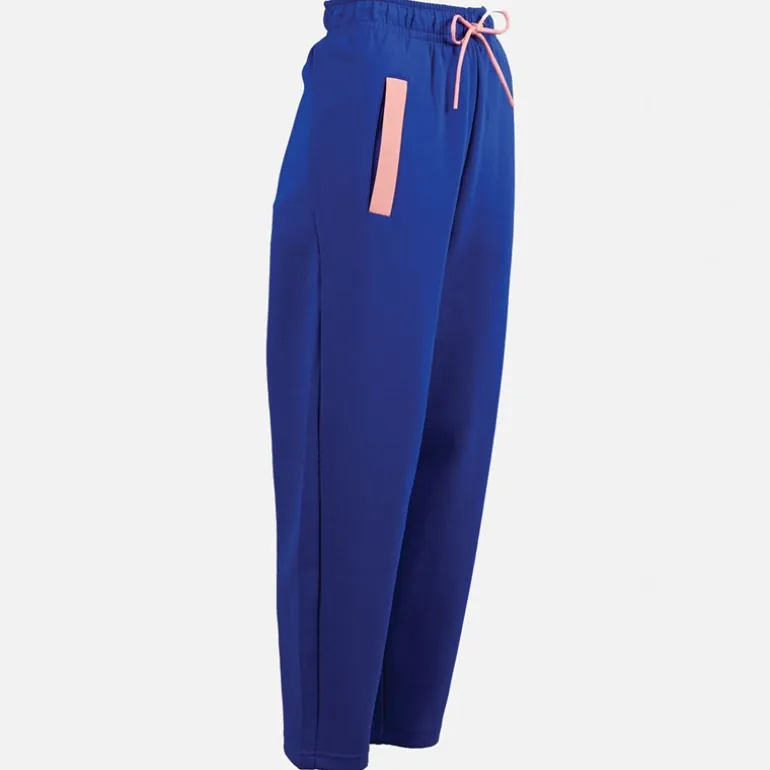 adidas Damen FFC Team Frankreich Trainingshose Semi Lucid Blue