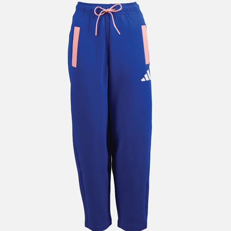 adidas Damen FFC Team Frankreich Trainingshose Semi Lucid Blue