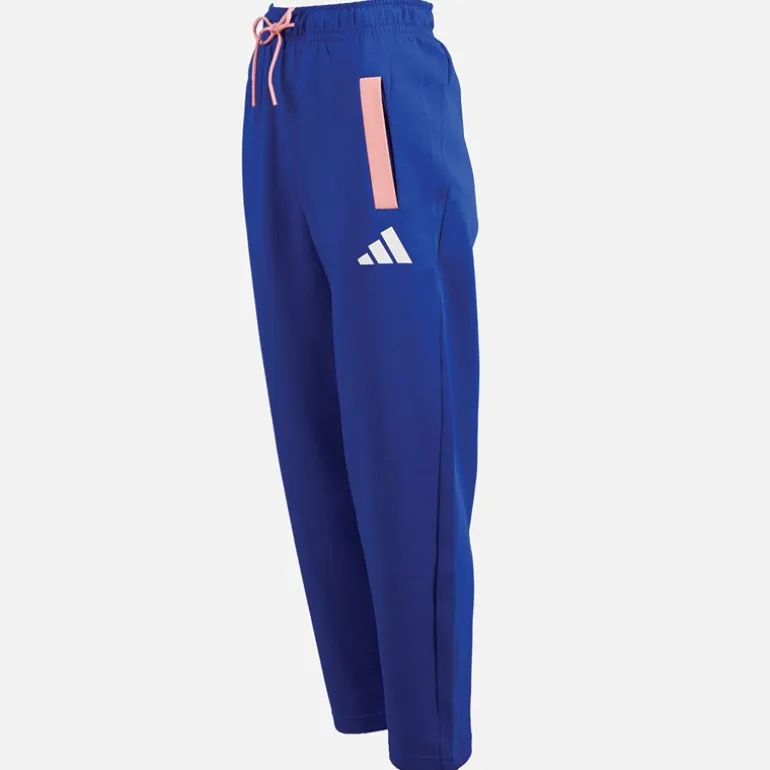 adidas Damen FFC Team Frankreich Trainingshose Semi Lucid Blue