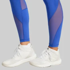 adidas Damen maßgeschneiderte Hiit Trainings 7/8 Leggings Semi Lucid Blue