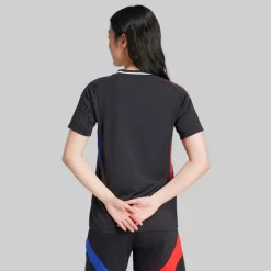 adidas Damen OL Olympique Lyon 24/25 Auswärtstrikot Schwarz