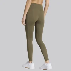 adidas Damen Optime Trainings Leggings Olive Strata