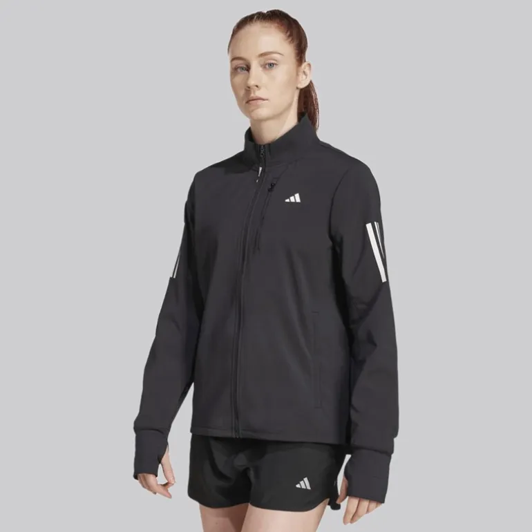adidas Damen Own The Run Winter Laufjacke Schwarz