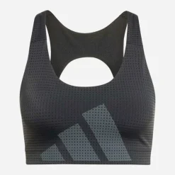 adidas Damen Primeliftimpact Hiit Mittlerer Halt Sport BH Schwarz