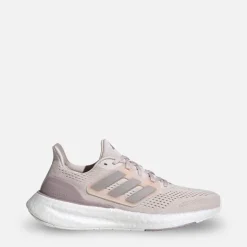 adidas Damen Pureboost 23 neutrale Laufschuhe Putty Mauve/Wonder Taupe/Preloved Fig