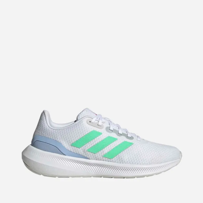 adidas Damen Runfalcon 3 Neutrale Laufschuhe Cloud White/Pulse Mint/Blue Dawn