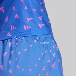 adidas Damen Run It AEROREADY Laufshorts Semi Lucid Blue