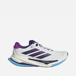 adidas Damen Supernova Prima 2 Neutrale Laufschuhe Cloud White/Collegiate Purple/Semi Blue Burst