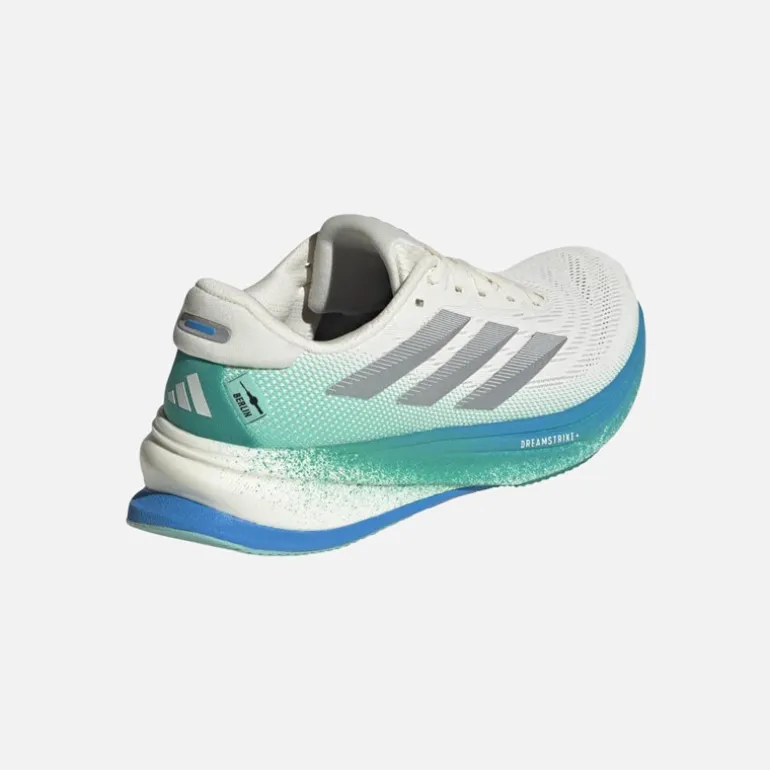 adidas Damen Supernova Rise 2 Neutrale Laufschuhe Chalk White/Silver Metallic/Glory Green