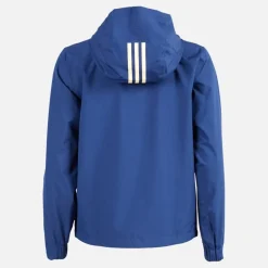 adidas Damen SVFF Schweden wasserdichte Sturmjake Team Navy Blue/Easy Yellow