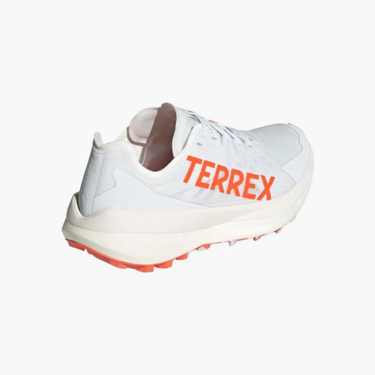adidas Damen Terrex Agravic Speed Trail Laufschuhe Cloud White/Impact Orange/Dash Grey