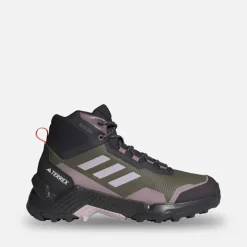 adidas Damen Terrex Eastrail 2 Mid Rain.RDY Wanderschuhe Olive Strata/Silver Dawn/Ambient Tin