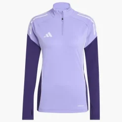 adidas Damen Tiro 25 Wettkampf Training Oberteil Light Purple