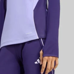 adidas Damen Tiro 25 Wettkampf Training Oberteil Light Purple