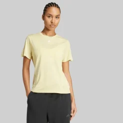 adidas Damen T Shirt Training entworfen Powder Yellow