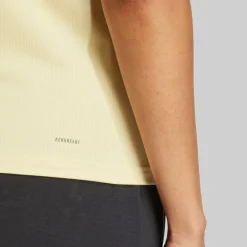 adidas Damen T Shirt Training entworfen Powder Yellow
