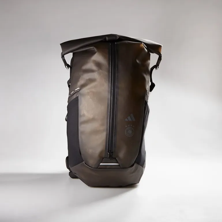 adidas DFB Deutschland Spieler Rucksack Carbon/Silver/Schwarz