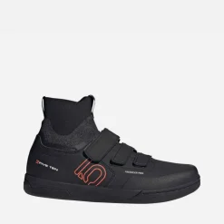 adidas Five Ten Freerider Pro Mid Mountainbike Schuhe Core Black/Solar Red/Grey Heather