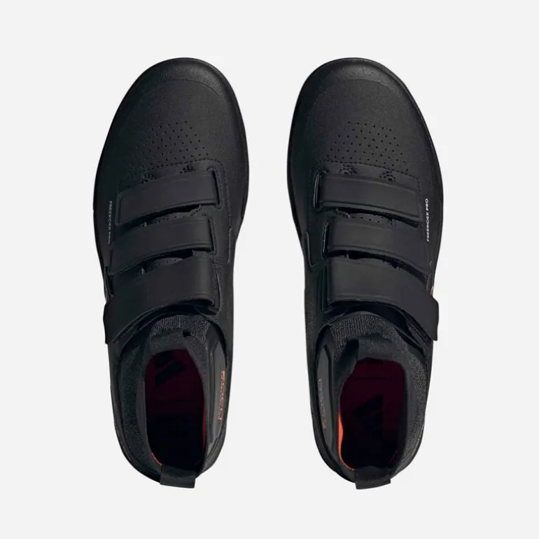 adidas Five Ten Freerider Pro Mid Mountainbike Schuhe Core Black/Solar Red/Grey Heather