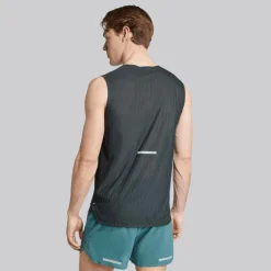 adidas Herren Adi365 Climacool+ Lauf Tanktop Schwarz/Grey Six