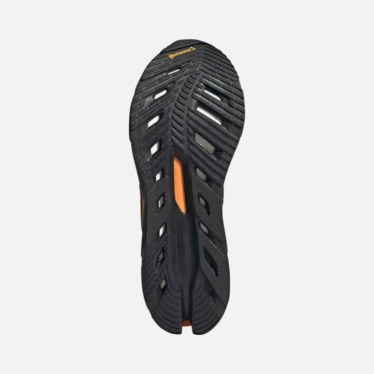 adidas Herren Adistar HRMY Turnschuhe Carbon/Core Black/Cream Orange