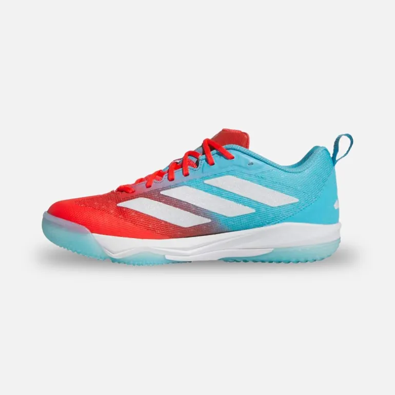 adidas Herren Adizero Impact Kunstrasen Baseball Schuhe Bright Cyan/Footwear White/Bright Red