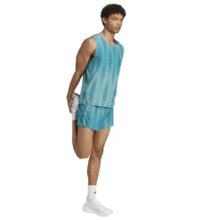 adidas Herren Adizero Laufshorts Powder Teal/Pure Teal