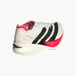 adidas Herren Adizero Prime X3 Strung Neutral Laufschuhe Cloud White/Core Black/Lucid Red