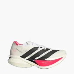 adidas Herren Adizero Prime X3 Strung Neutral Laufschuhe Cloud White/Core Black/Lucid Red