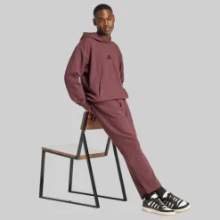 adidas Herren All SZN Cloud Jersey Kapuzenpullover Aurora Ruby/Aurora Ruby