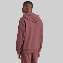 adidas Herren All SZN Cloud Jersey Kapuzenpullover Aurora Ruby/Aurora Ruby