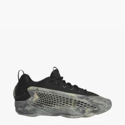 adidas Herren Anthony Edwards 1 Low 'Ascent' Basketball Schuhe Silver Pebble/Core Black/Wonder Beige