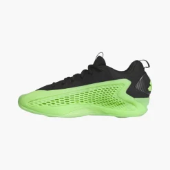 adidas Herren Anthony Edwards 1 Low 'Slime' Basketballschuhe Lucid Lime/Aurora Ink/Core Black