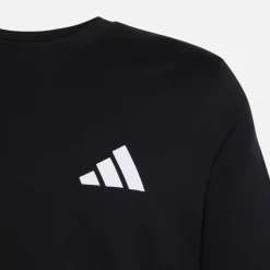 adidas Herren Badge Of Sport Logo T Shirt Schwarz