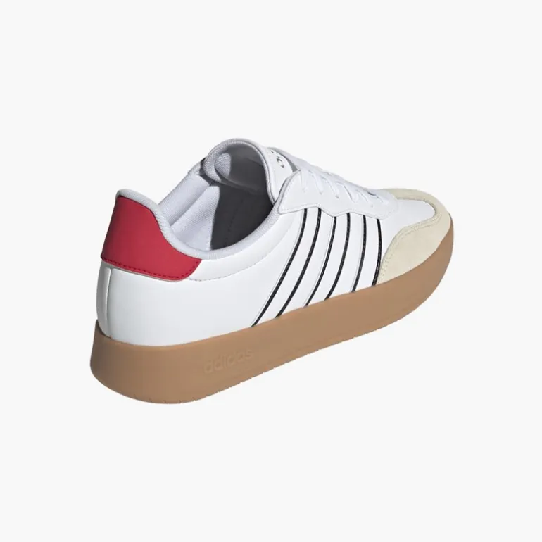 adidas Herren Barreda Turnschuhe Cloud White/Cloud White/Pure Ruby