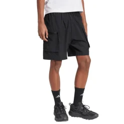 adidas Herren City Escape Gewebte Shorts Schwarz