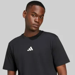 adidas Herren City Escape Space Grafik T Shirt Schwarz
