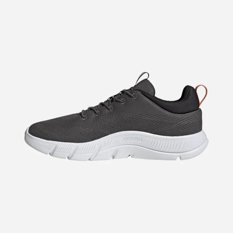 adidas Herren Cloudfoam Flex Rapidfit Turnschuhe Charcoal/Carbon/Lucid Orange