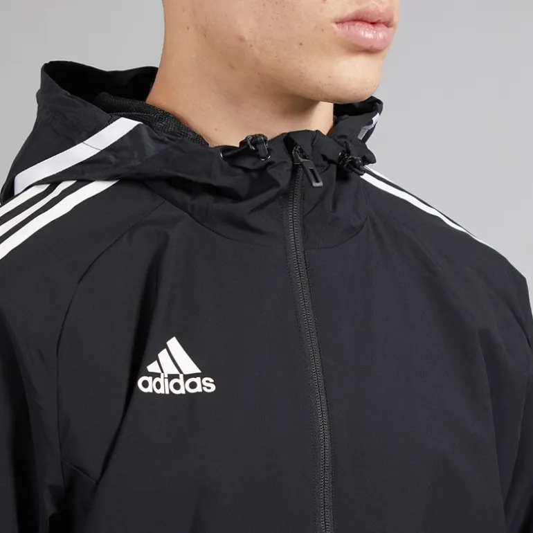 adidas Herren Condivo 22 All Wetter Jacke Schwarz