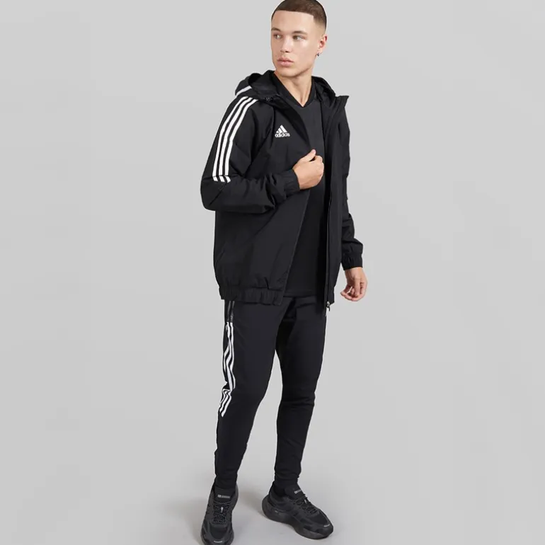 adidas Herren Condivo 22 All Wetter Jacke Schwarz
