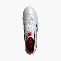 adidas Herren Copa Icon 2 Elite FG/AG Fest/Kunstrasen Fußballschuhe Cloud White/Core Black/Pure Ruby