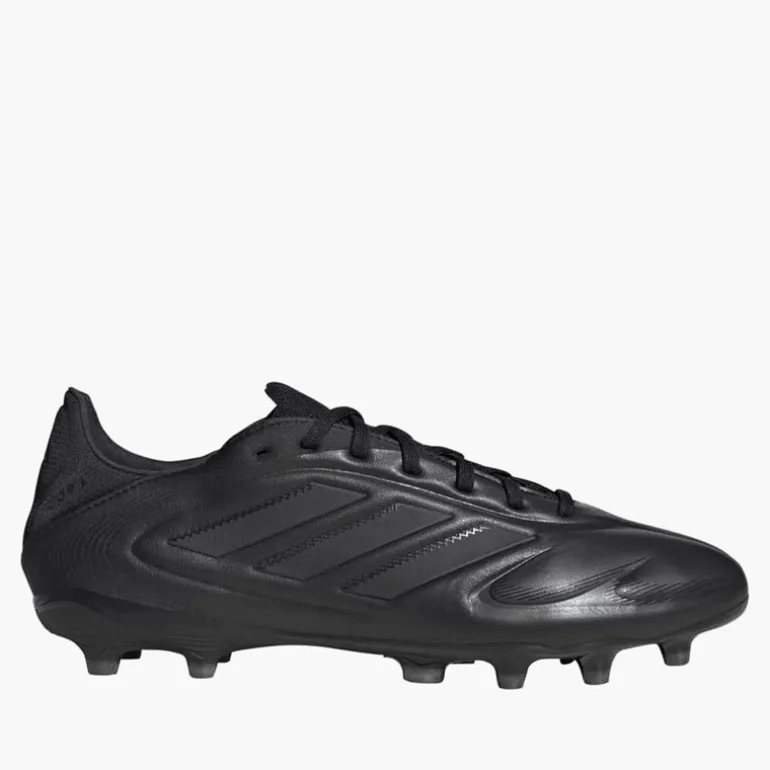 adidas Herren Copa Pure 3 Pro Black Pack FG Kunstrasen Fußballschuhe Core Black/Core Black/Iron Metallic